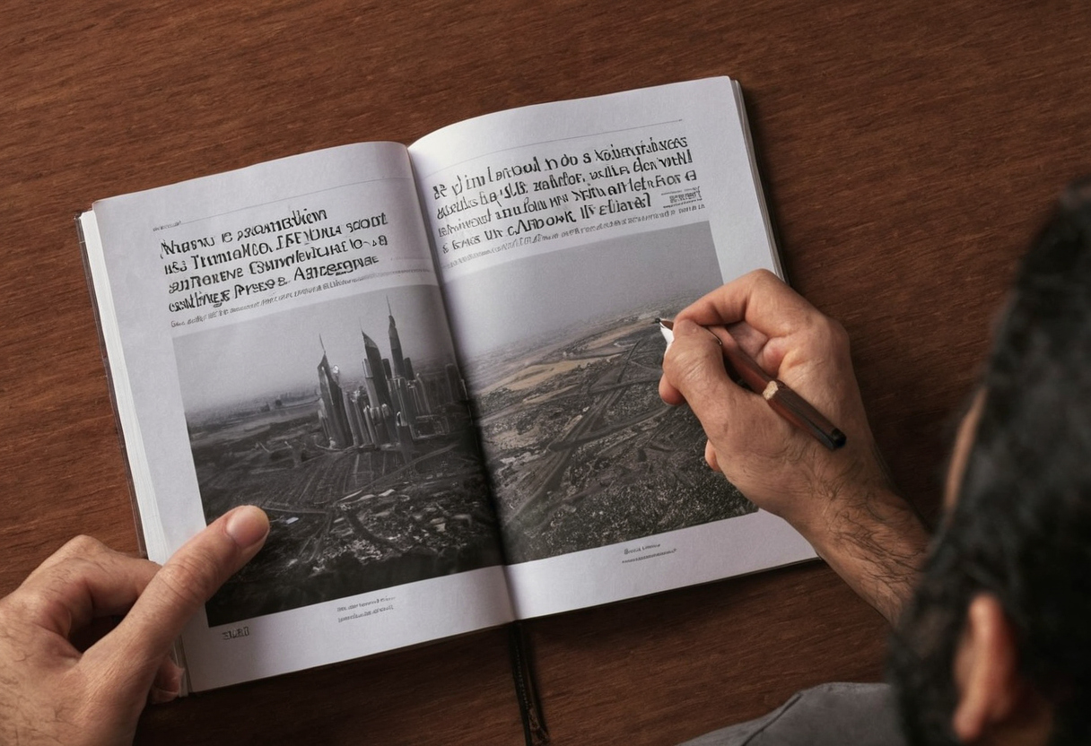 A written UAE project press protocol should be completed before information is shared editorial visual